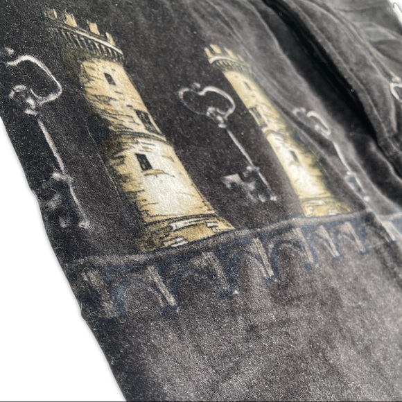 Dolce & Gabbana Velour Castles and Keys Pants - Picture 4 of 5